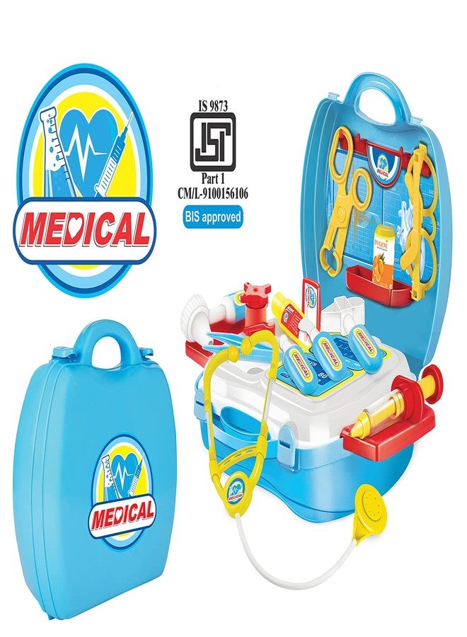itoys Doctor Play Set with Suitcase & Doctor Tools for Kids - Image 2
